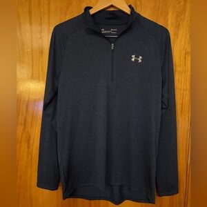 Under Armour Navy Quarter Zip Pullover